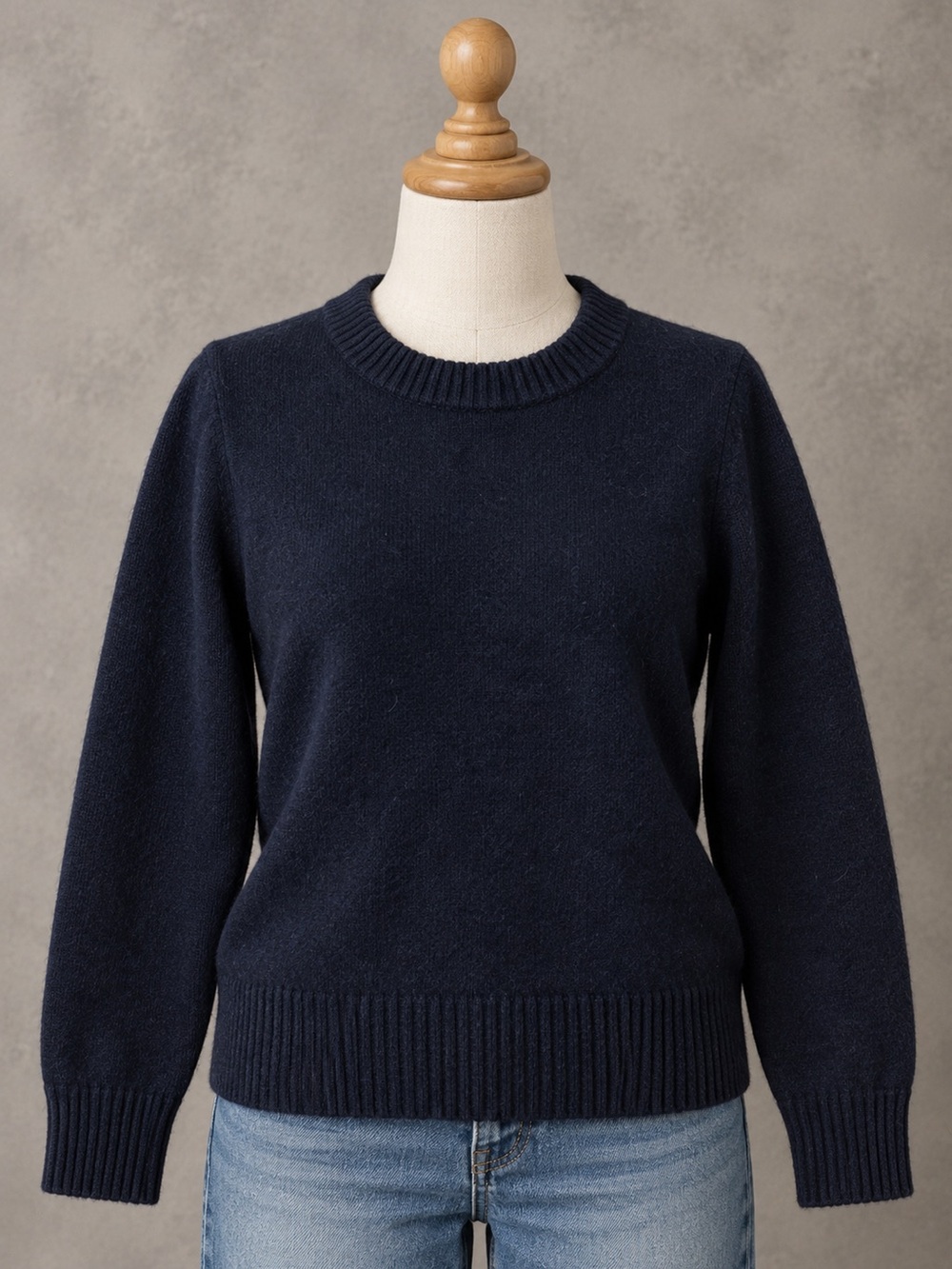 Patagonia Recycled Wool Blend Crewneck Sweater Navy Medium